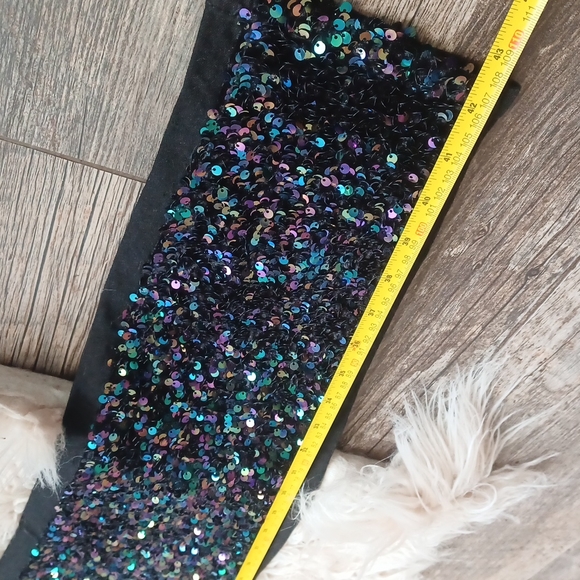 Sparkly sequined jeans - Picture 7 of 16